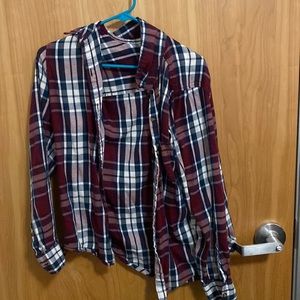multi color flannel